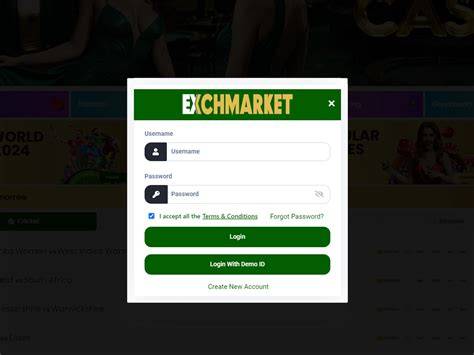 c exchmarket login